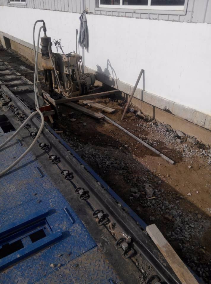 孝南注浆治理铁路高路基沉陷病害